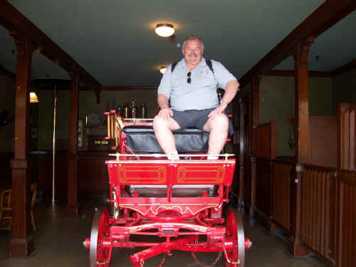 Gary in the Fire Hall.