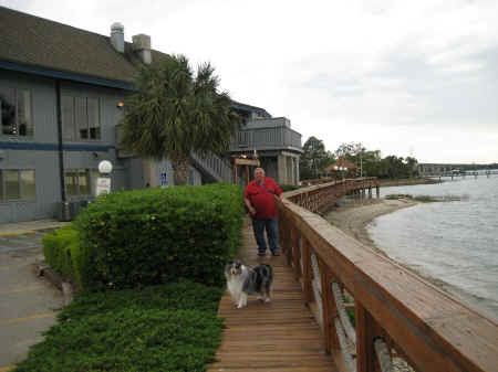 The camp also has a yacht club on the intercoastal waterway.