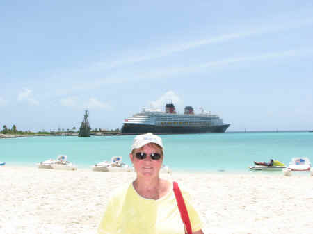 The Flying Dutchman and the Disney Magic behind me