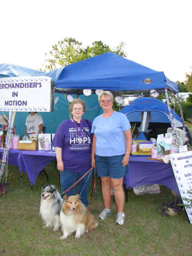 With Robin at the Relay for Life