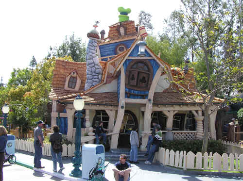 Goofy's house.