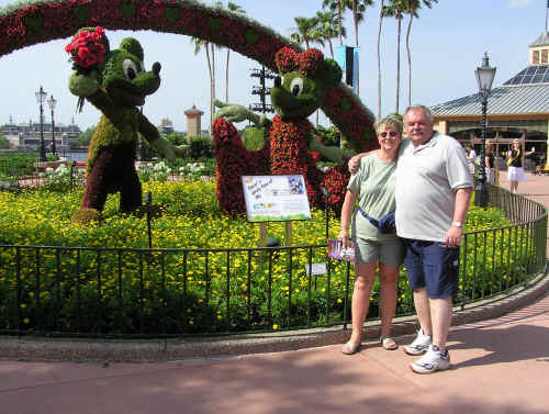 Beautiful topiaries were everywhere.