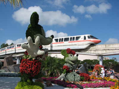 Topiary for the EPCOT Flower & Garden Show