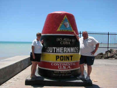 The southernmost point in the continental USA