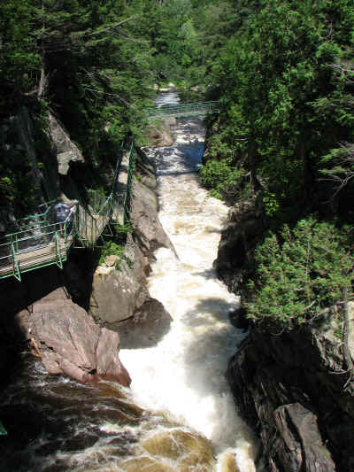 Lower part of the cascade.