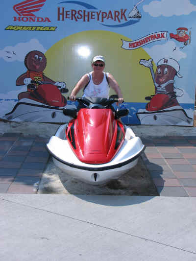 Carol's idea of a thrill ride!