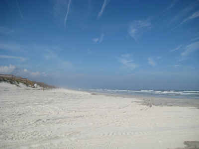 The beach at our campground