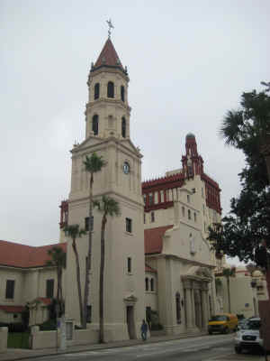 A church in the Historic District