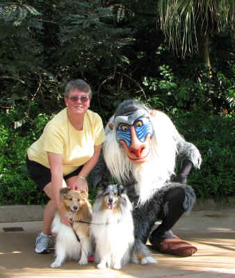 Zak & Zo with Rafiki