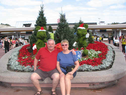 We always enjoy the topiary at EPCOT