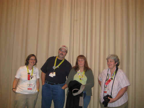 Michelle, John, Cathy & Barrie at MouseFest 101
