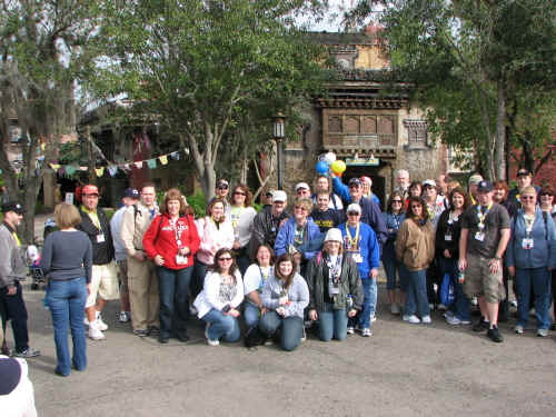 Waiting to ride Expedition Everest