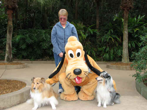 Zak & Zo with Pluto