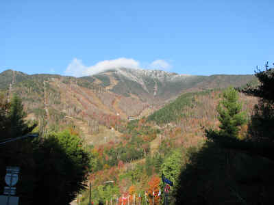 Whiteface Mountain (yes, that's snow on top)