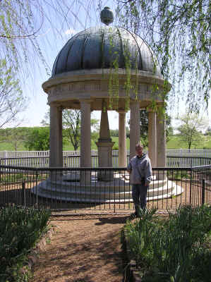 Andrew Jackson's grave at The Hermitage