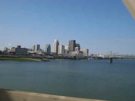 The Ohio River at Louisville, KY