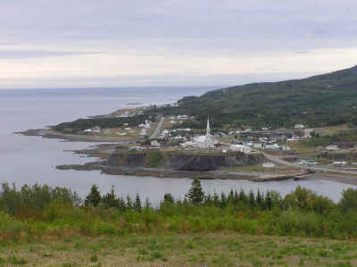 A village on the Quebec shore