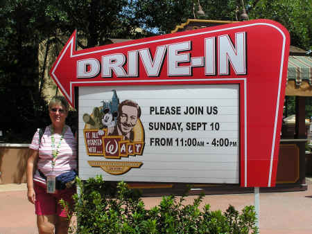 Event sign - between Canada and England