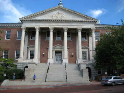 The Maryland State House - National Capitol from 1783 - 1784