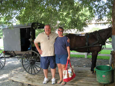 Our horse-drawn carriage