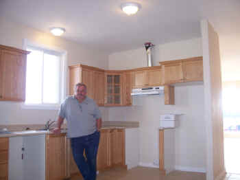 An empty kitchen