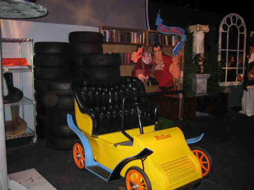 A car from the old Mr. Toad ride