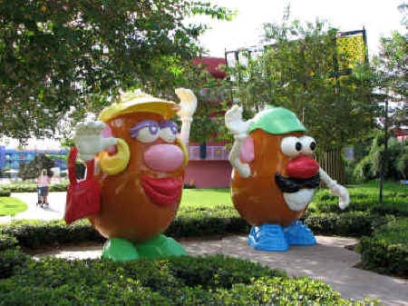 Potato Heads at POP Century