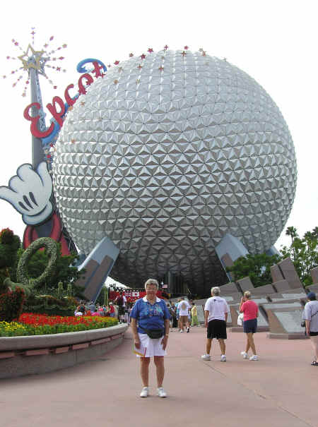 Ruth at EPCOT