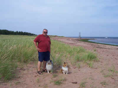 Lots of red sand and surf!