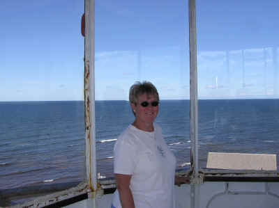 The view at East Point lighthouse